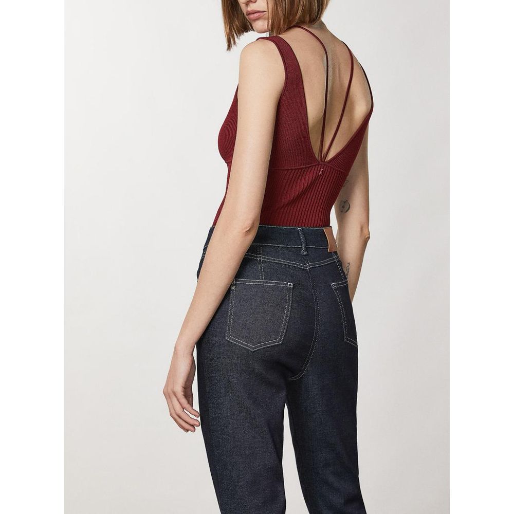 Patrizia Pepe Rotes Viskose-Shirt