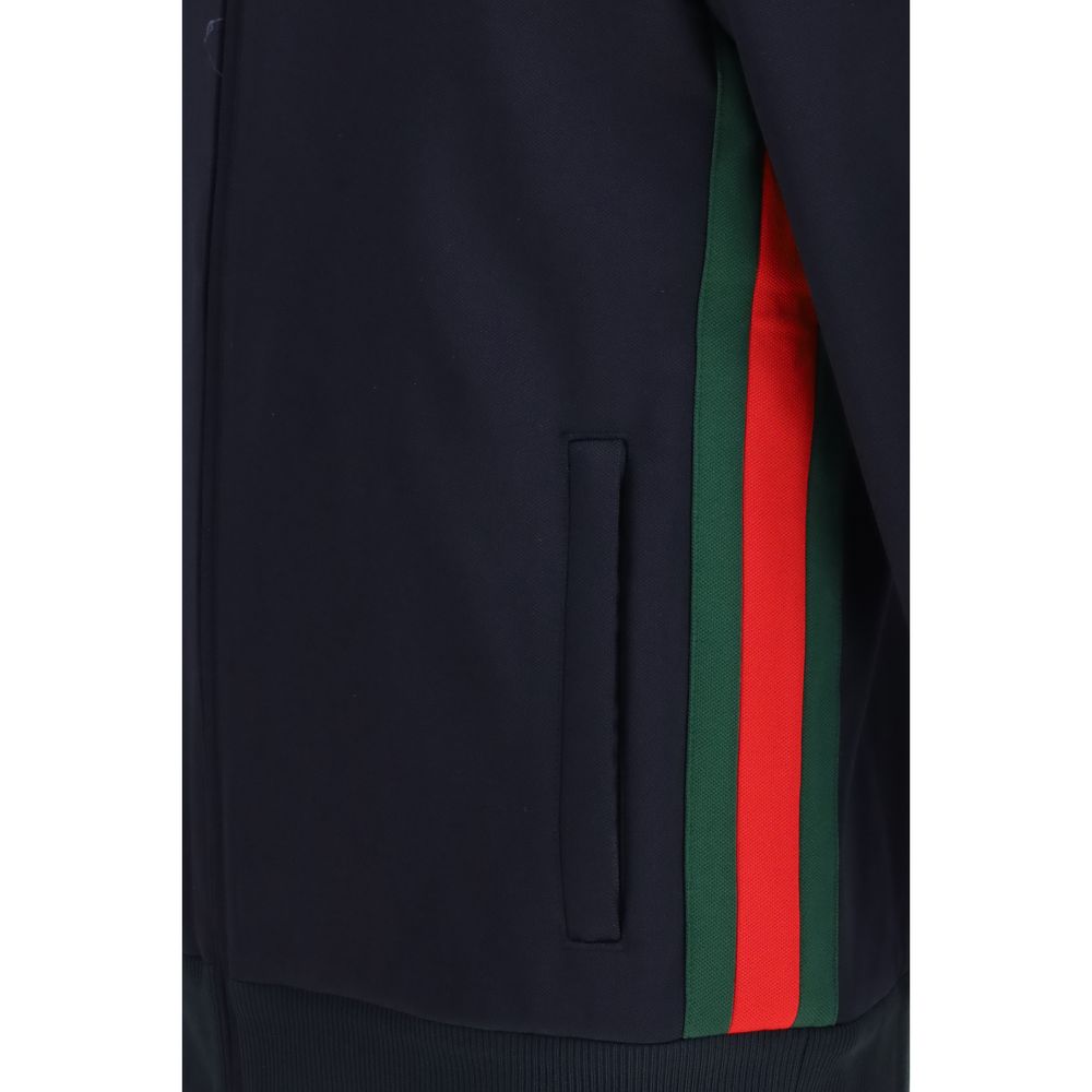 Gucci Blaue Shell-Jacke aus Polyester
