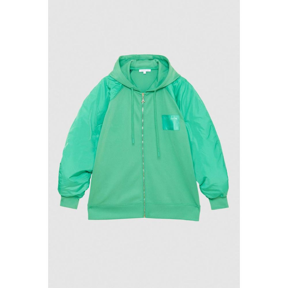 Patrizia Pepe Grüner Polyester-Sweatshirt