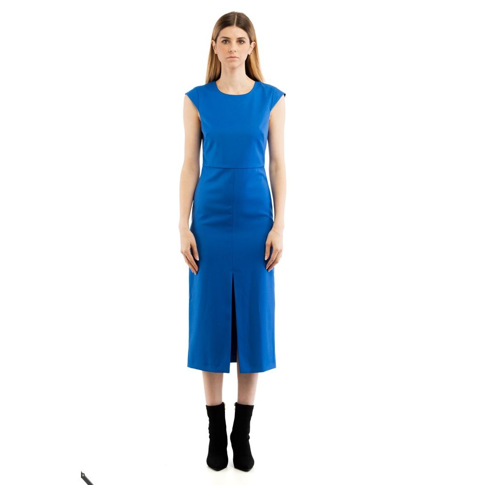 Patrizia Pepe Blaues Polyester-Freizeitkleid