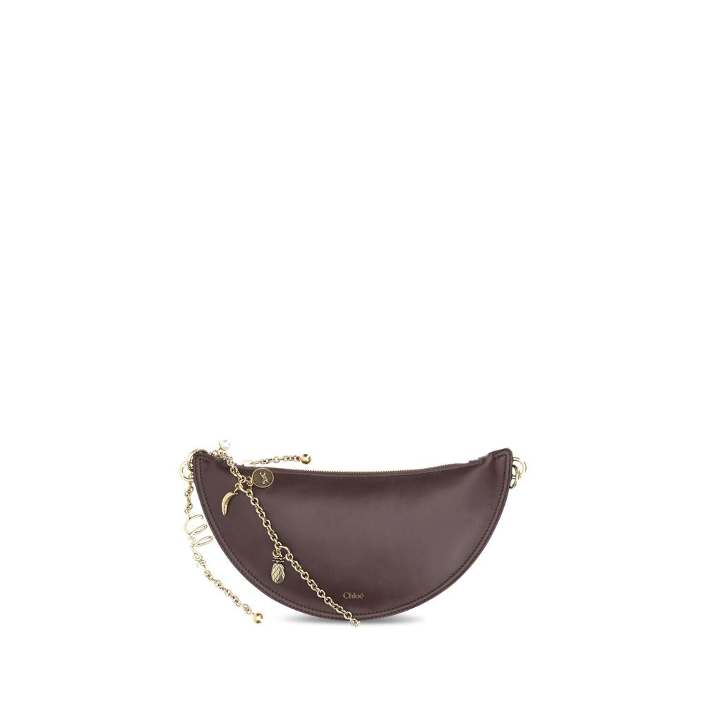 Chloé Braune Lammleder Schultertasche Ovis Aries Aries