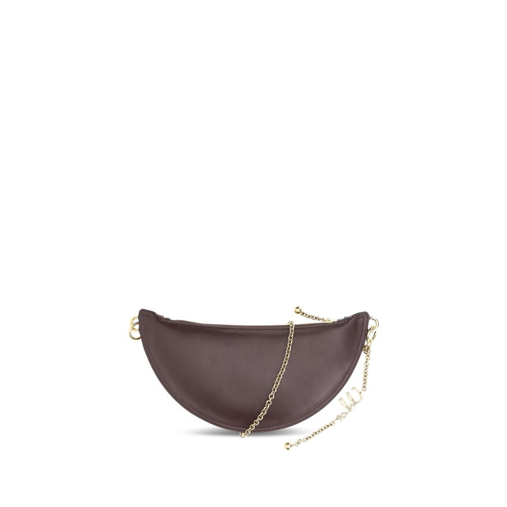 Chloé Braune Lammleder Schultertasche Ovis Aries Aries