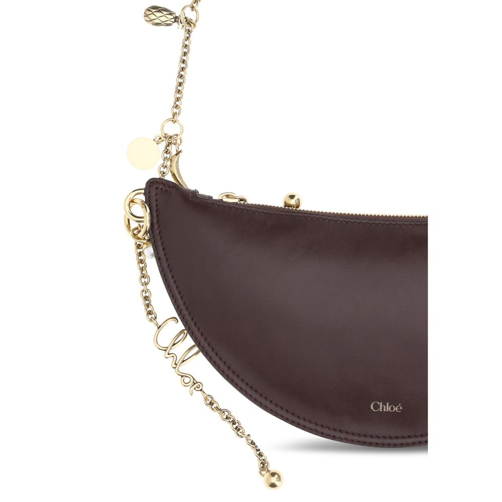 Chloé Braune Lammleder Schultertasche Ovis Aries Aries
