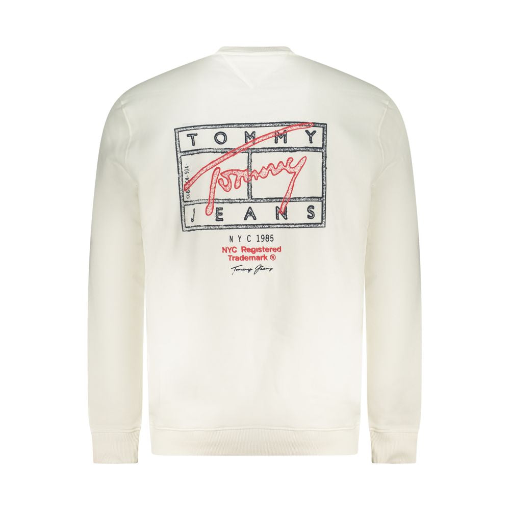 Tommy Hilfiger Weißes Baumwoll-Sweatshirt für Herren