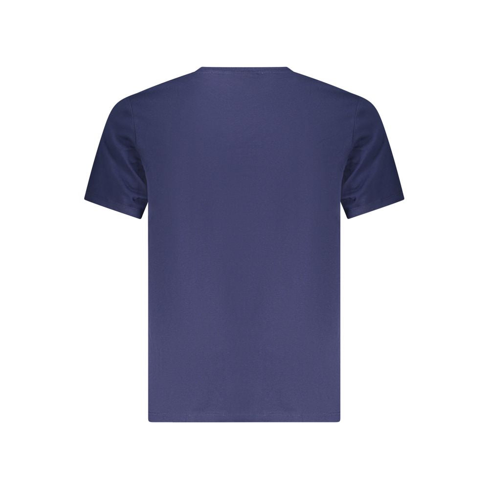 Calvin Klein Blaues Baumwoll-T-Shirt für Herren