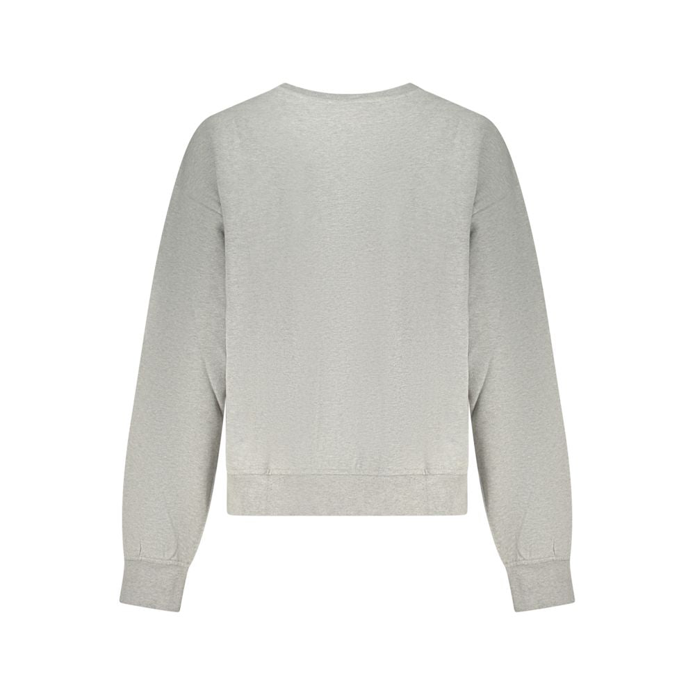 Calvin Klein Grigio Baumwoll-Sweatshirt für Damen