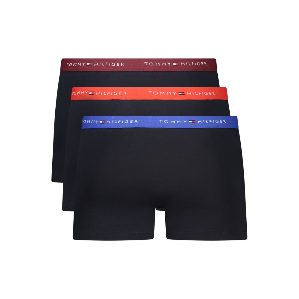 Tommy Hilfiger Schwarze Herren-Boxershorts aus Baumwolle