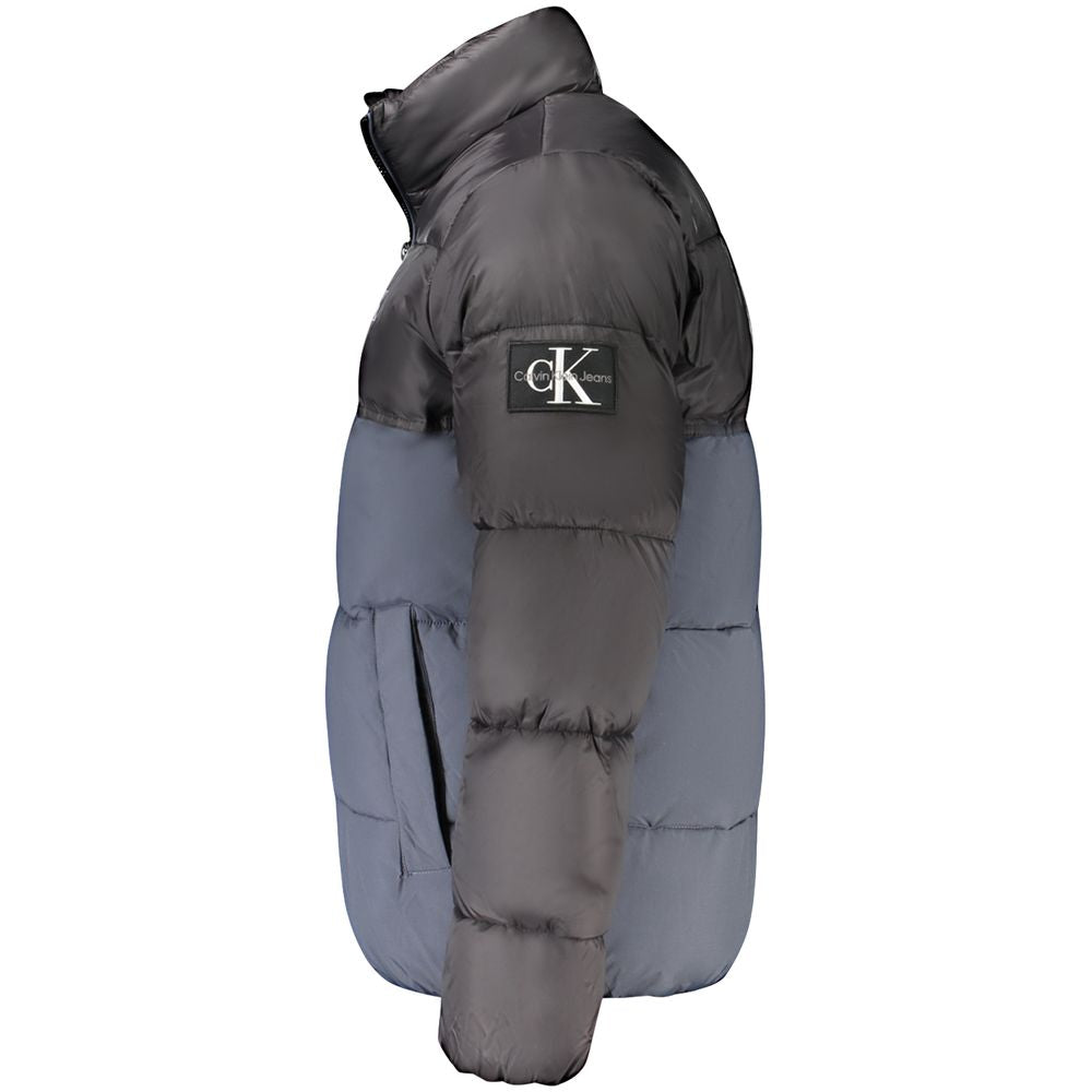 Calvin Klein Blaue Herrenjacke aus Polyester