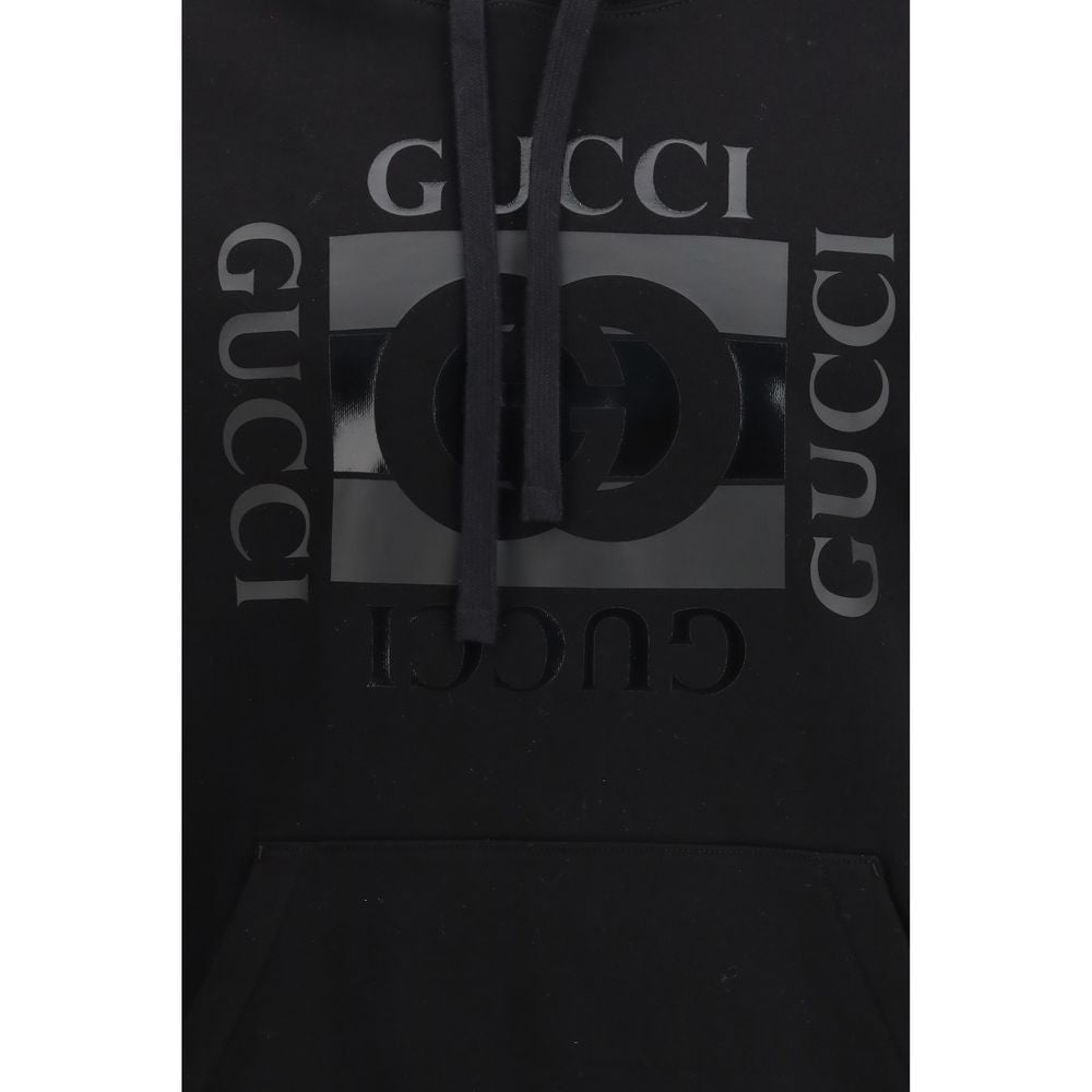 Gucci Schwarzer Baumwoll-Sweatshirt
