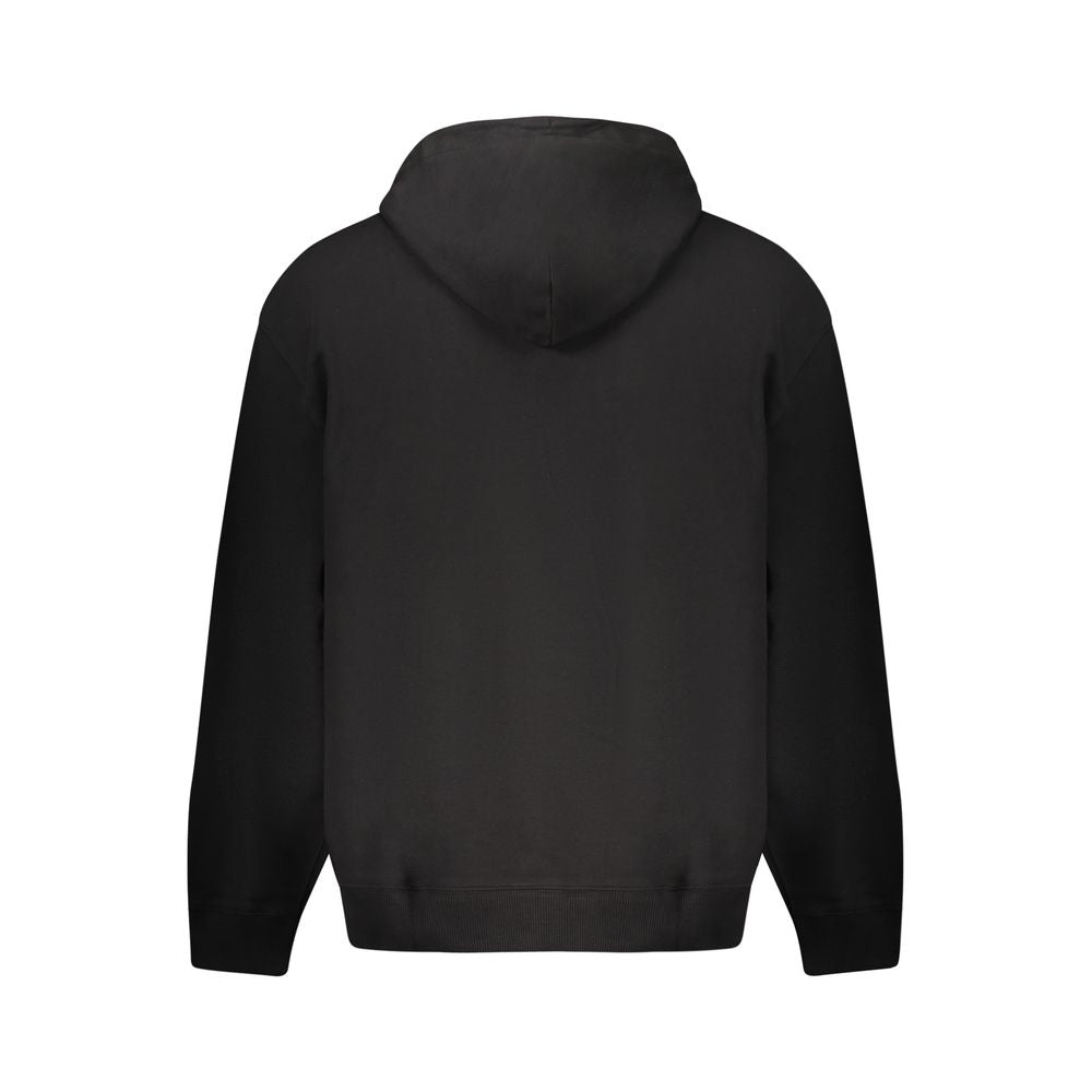 Calvin Klein Schwarzer Herren-Kapuzenpullover aus Baumwolle