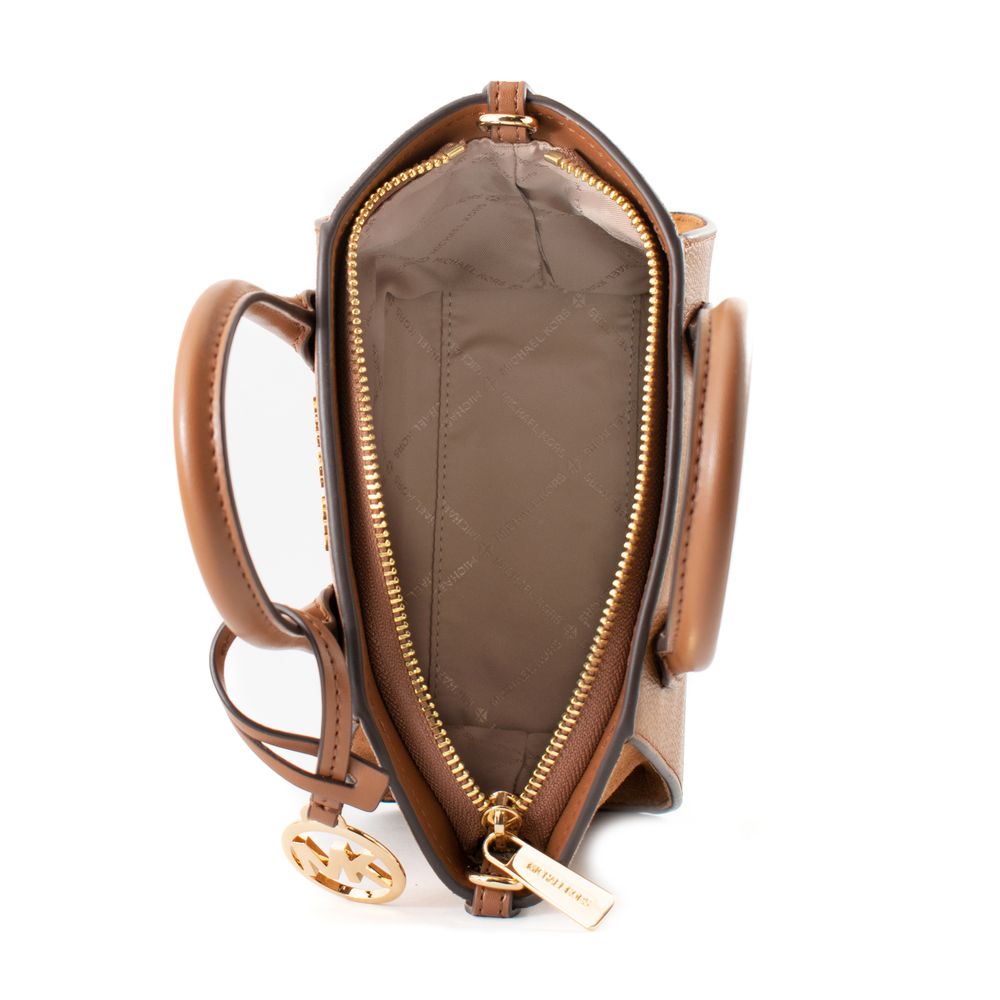 Michael Kors Braune Ledertasche
