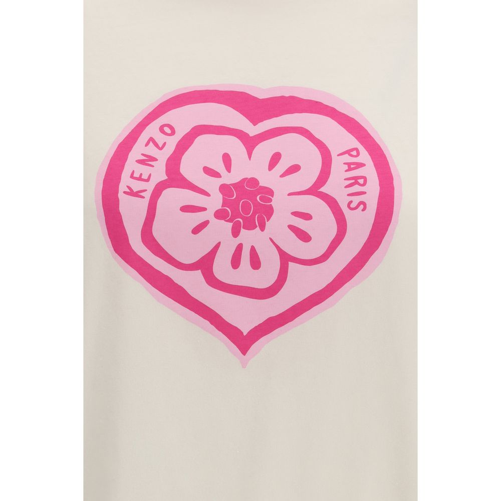 Kenzo Weißes Baumwoll-T-Shirt