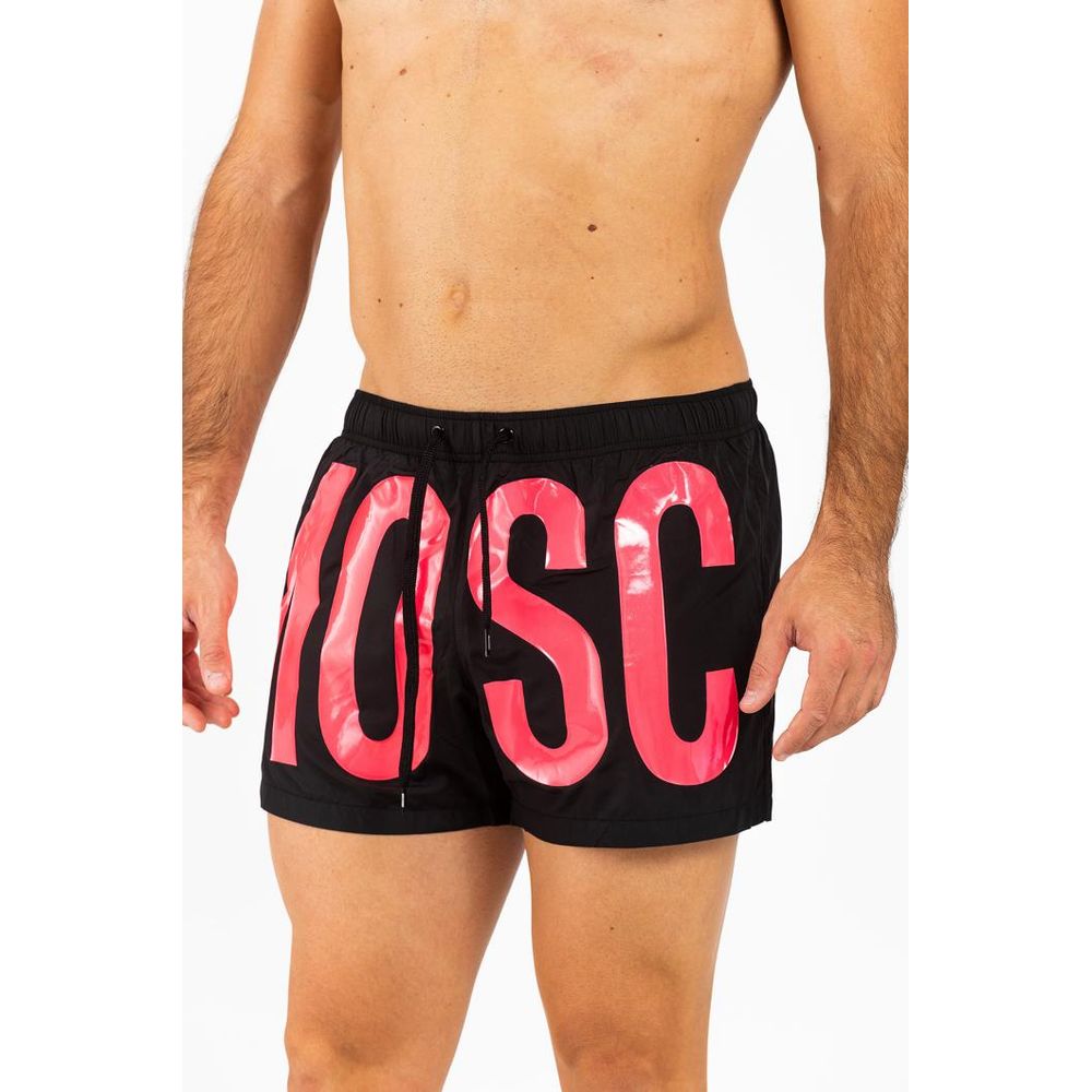 Moschino Bade-Shorts aus Fuchsia-Polyester