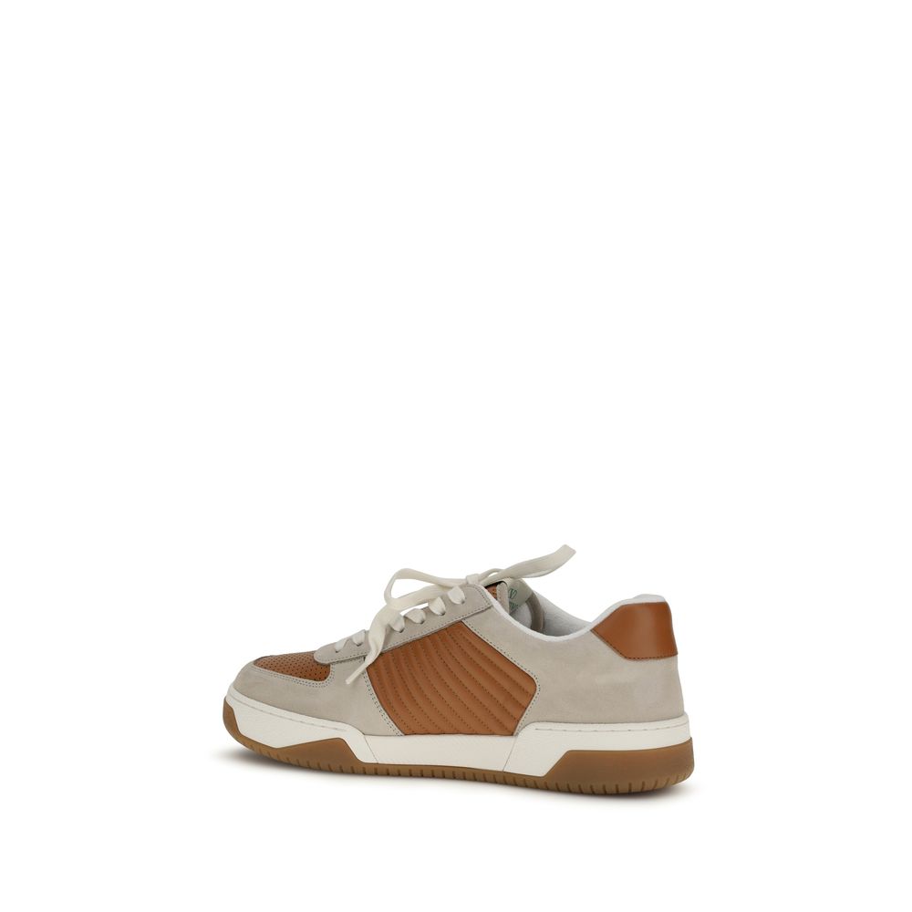 Valentino Garavani Mehrfarbige Bos Taurus Kalbsleder Sneaker