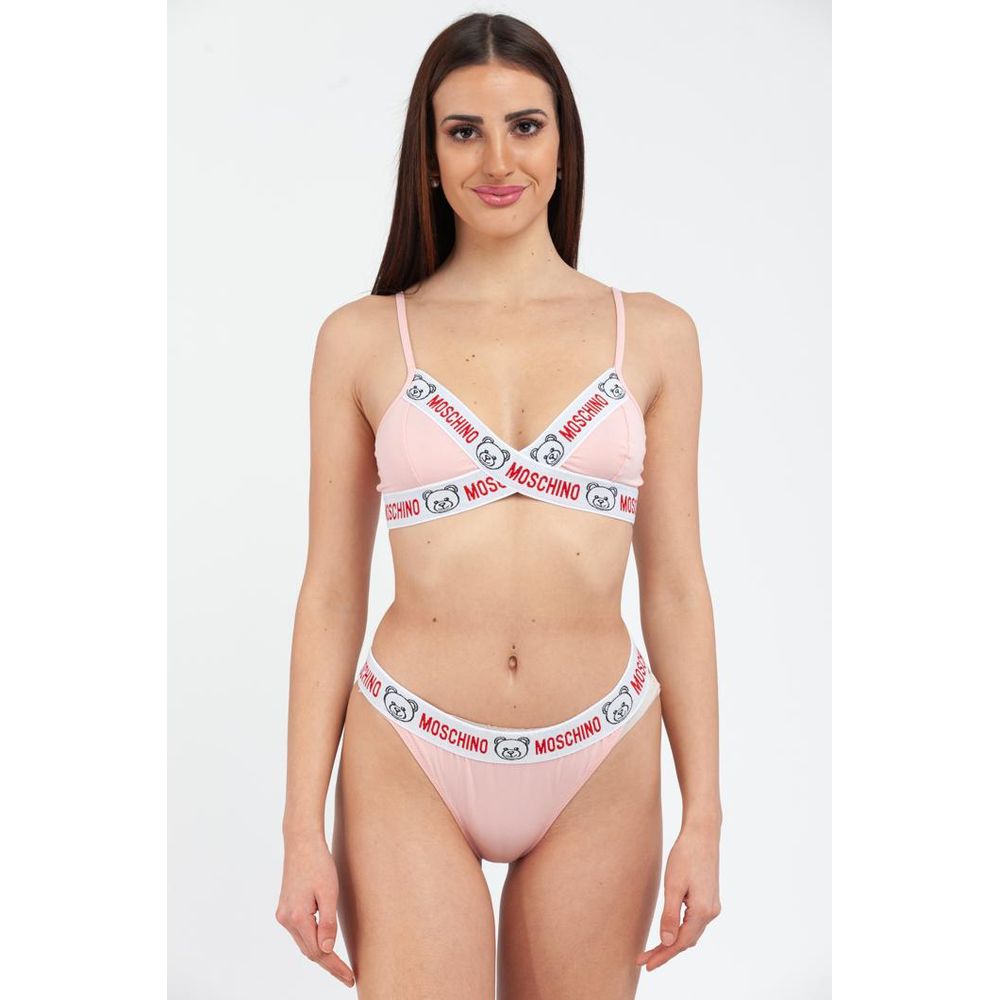 Moschino Mehrfarbiger Baumwoll-BH