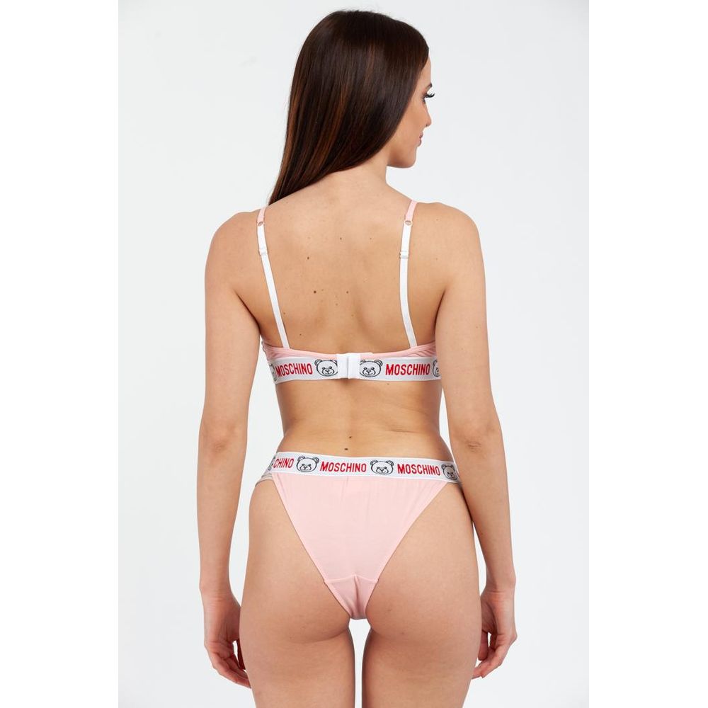Moschino Mehrfarbiger Baumwoll-BH