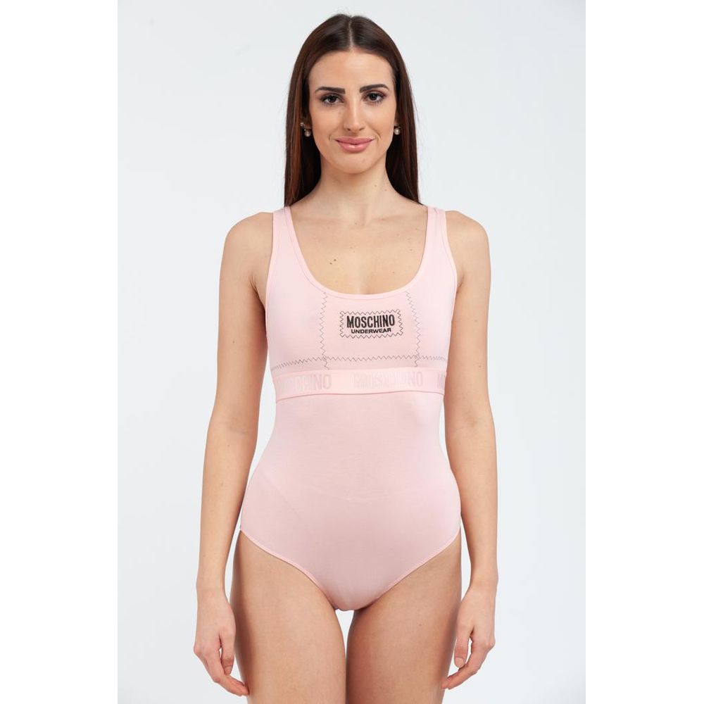 Moschino Mehrfarbiger Body aus Baumwolle