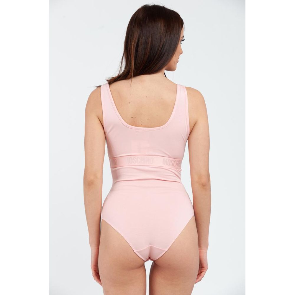 Moschino Mehrfarbiger Body aus Baumwolle