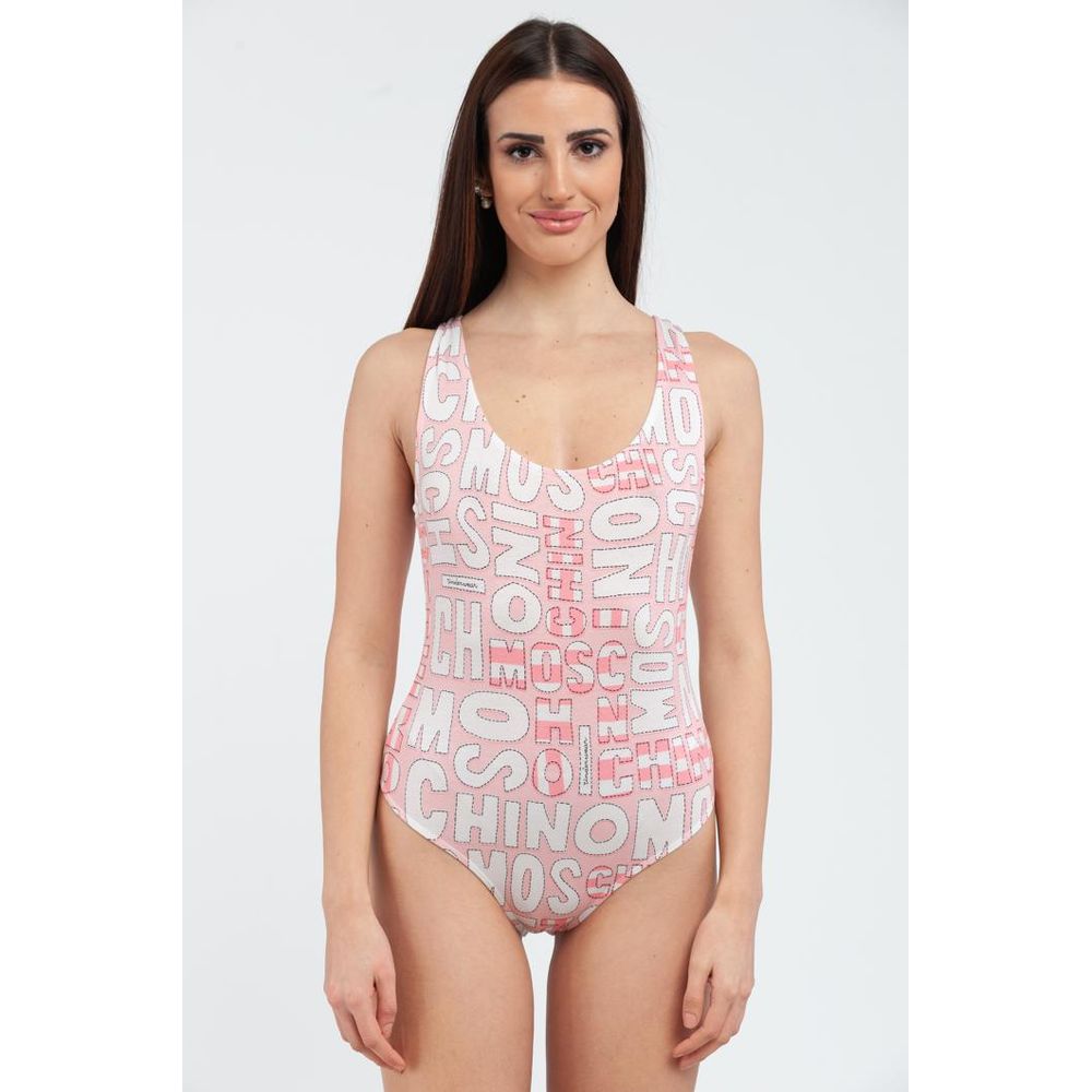 Moschino Mehrfarbiger Body aus Baumwolle
