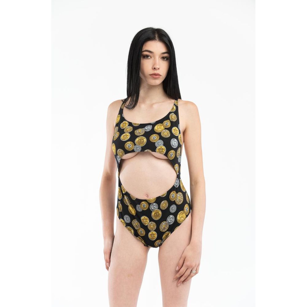 Moschino Schwarzer Baumwollbody