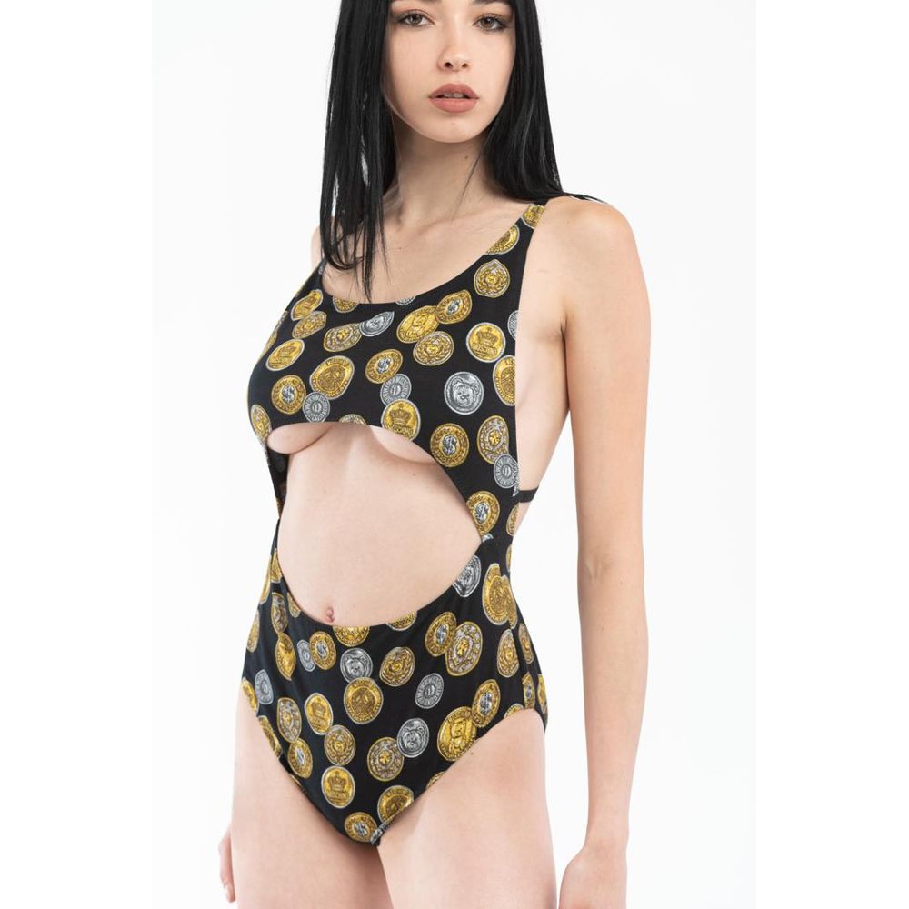 Moschino Schwarzer Baumwollbody