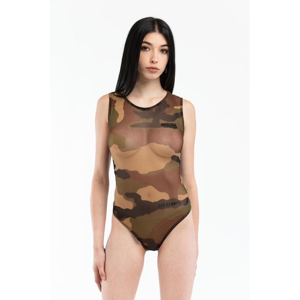 Moschino Body aus Baumwolle im Army-Look