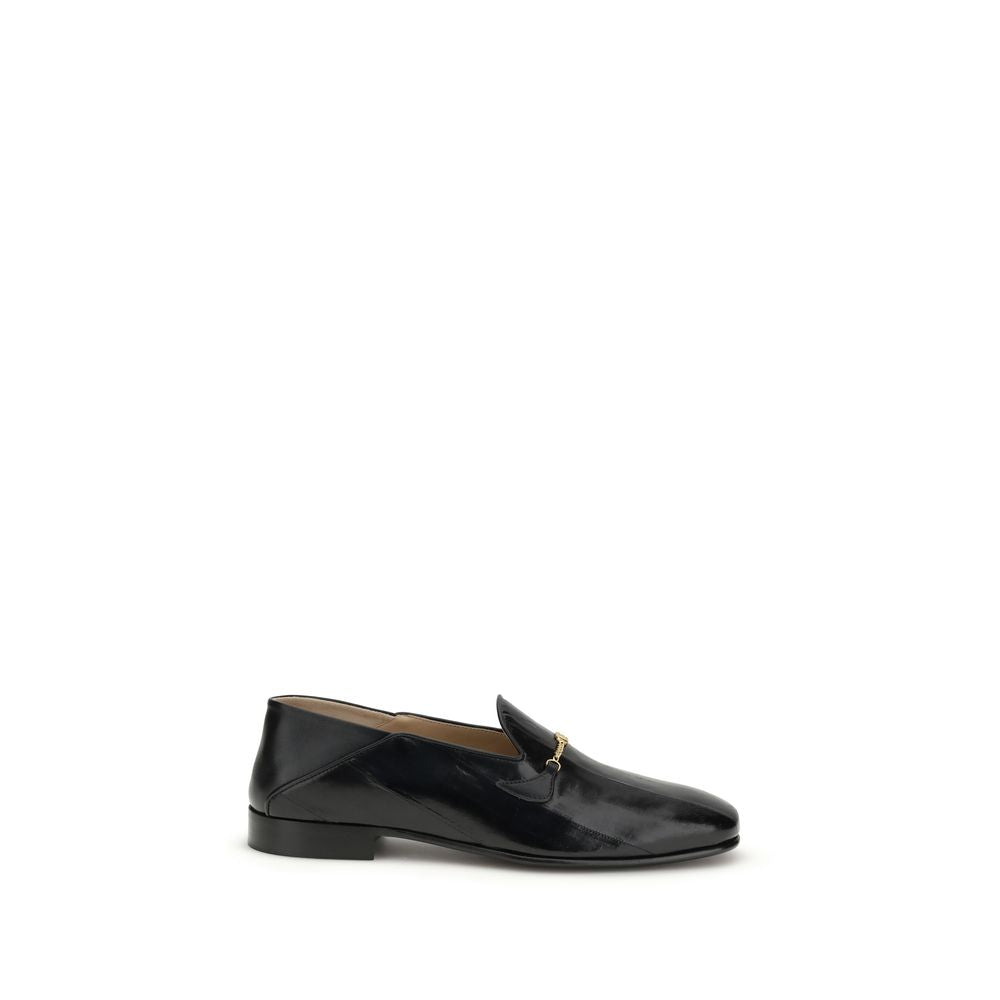 Valentino Garavani Schwarze Hagfisch-Slipper