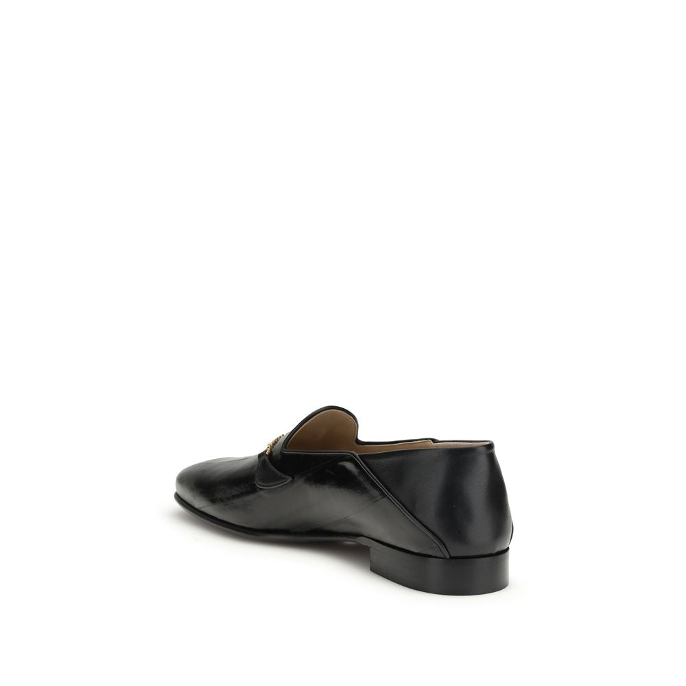 Valentino Garavani Schwarze Hagfisch-Slipper