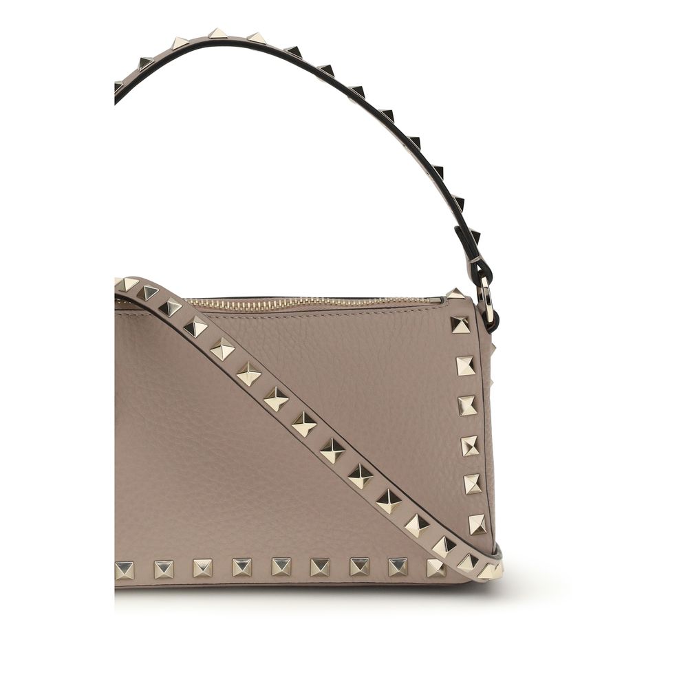 Valentino Garavani Multicolor Calf Leather Bos Taurus Schultertasche