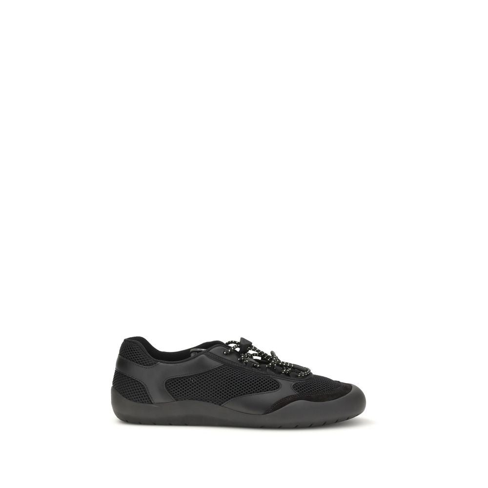 Prada Schwarze Sportschuhe aus Polyester