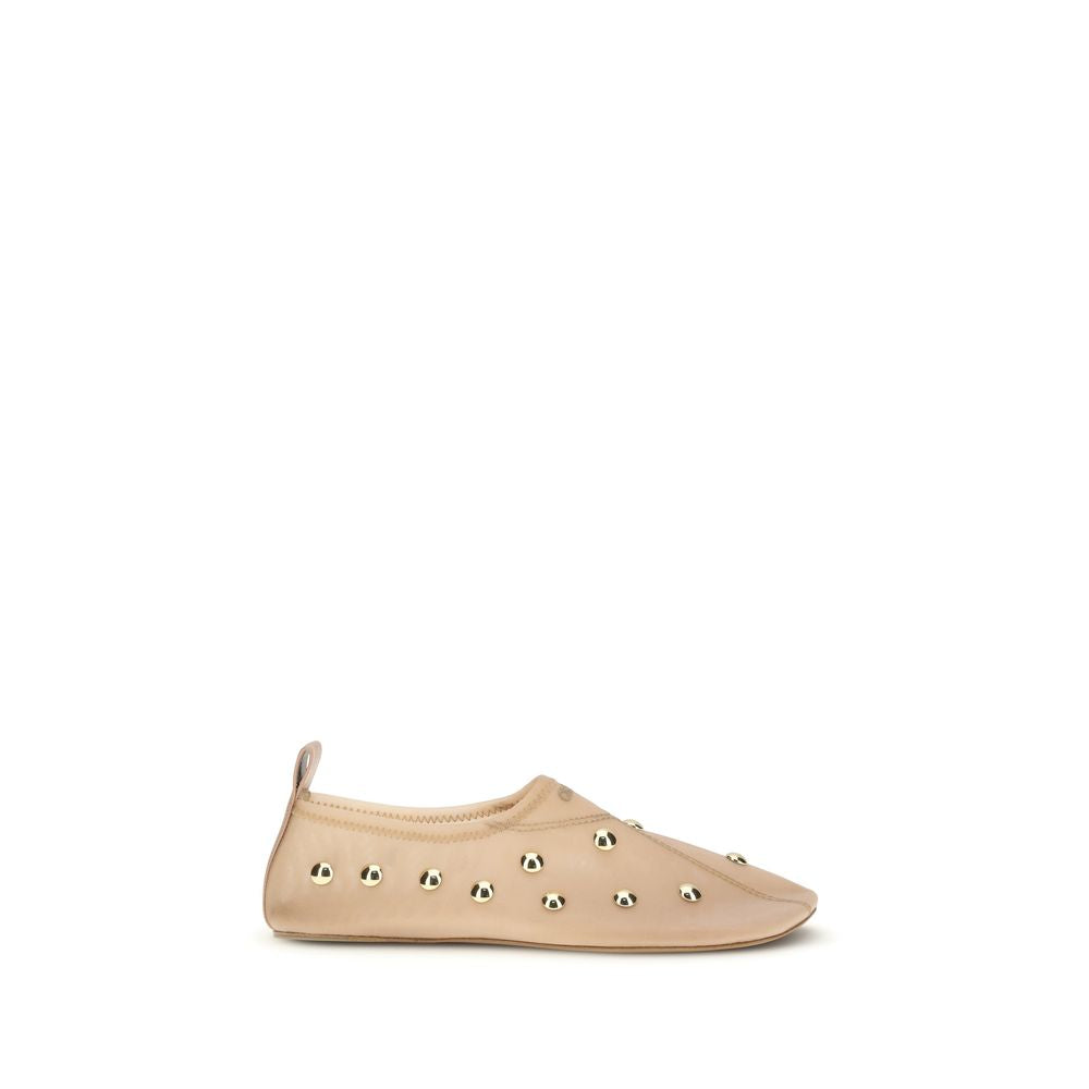 Chloé Mehrfarbige Ballerinas aus Polyamid