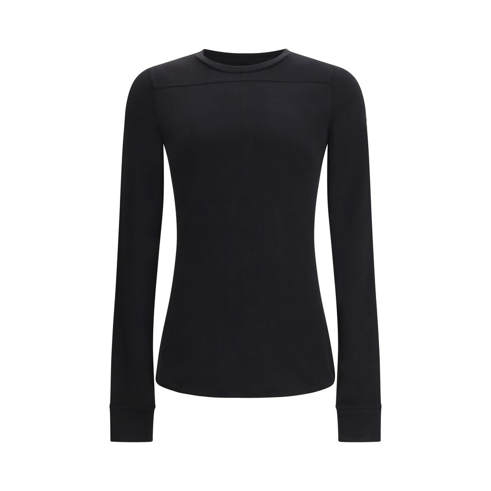 Moncler x Rick Owens Schwarzer Baumwoll-Sportswear