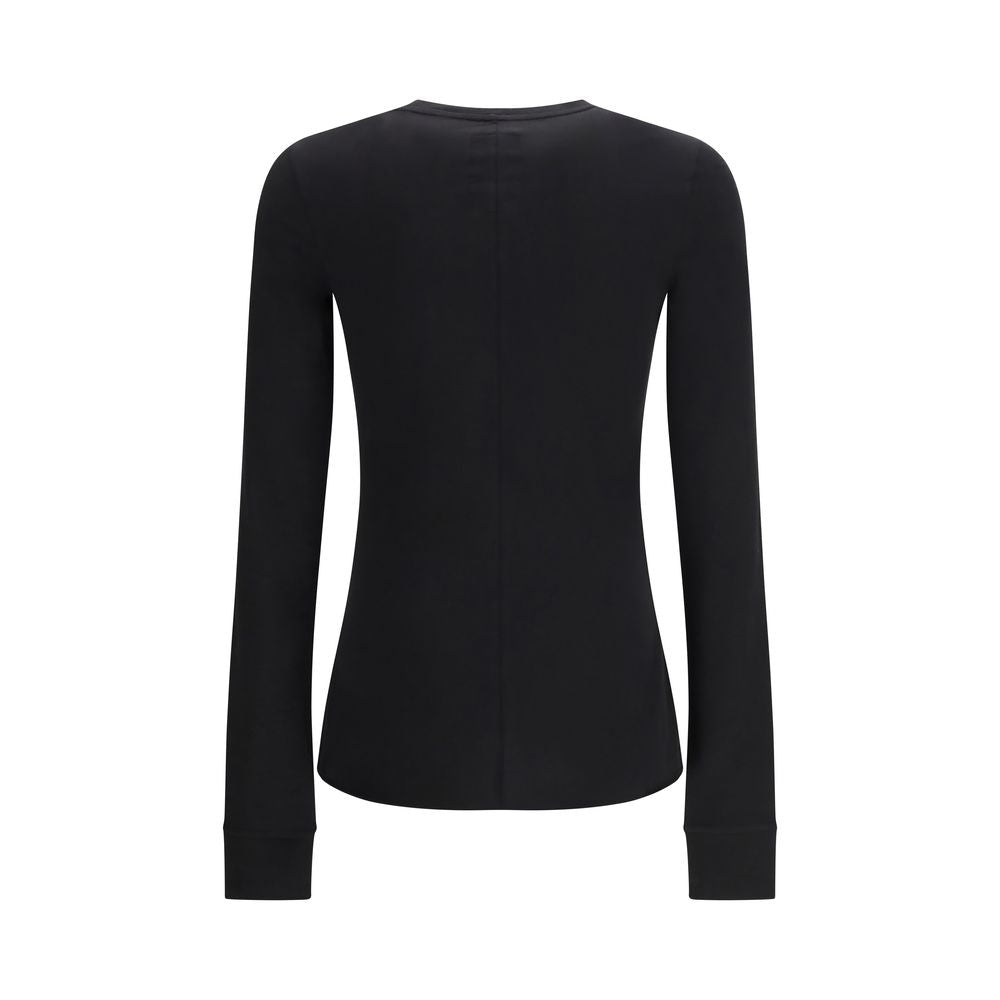 Moncler x Rick Owens Schwarzer Baumwoll-Sportswear