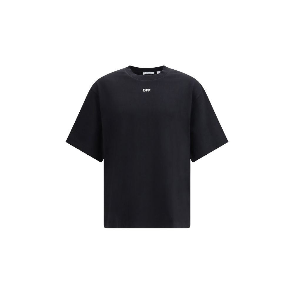 Off-White Schwarzer Baumwoll-Sportswear