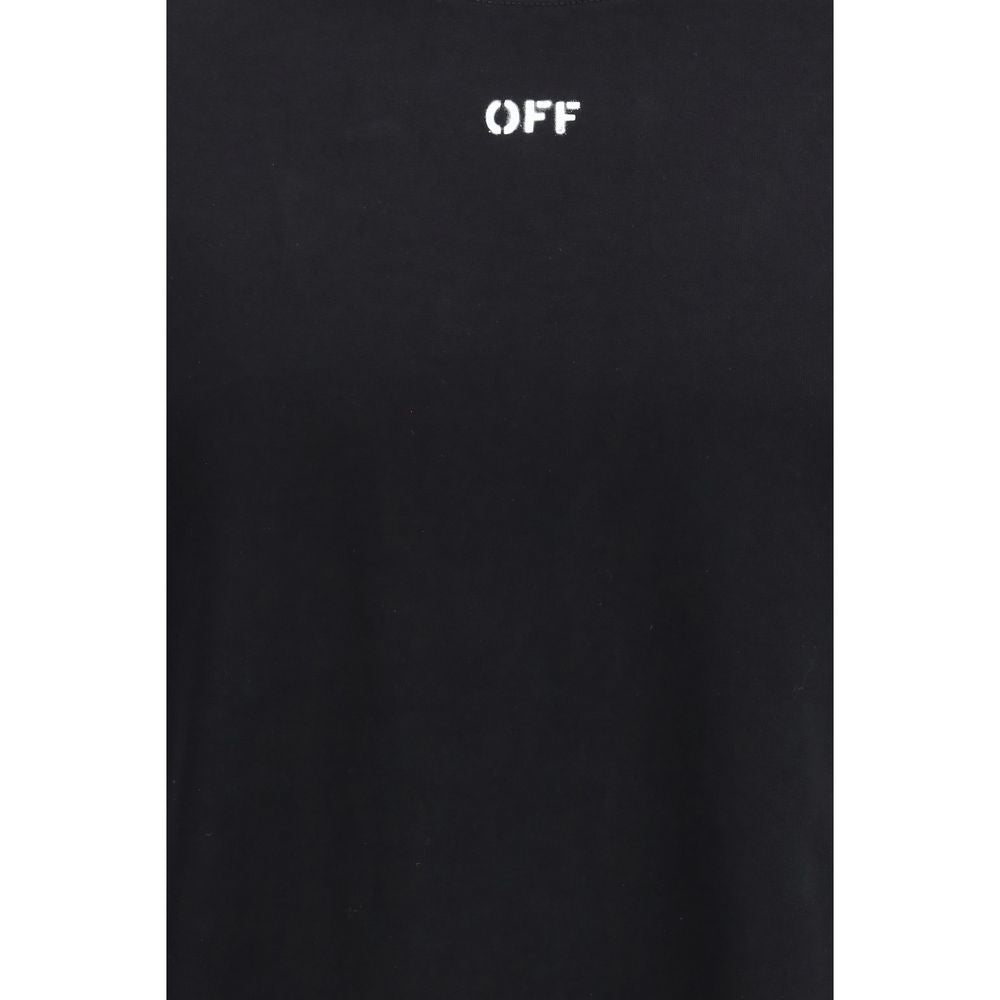 Off-White Schwarzer Baumwoll-Sportswear