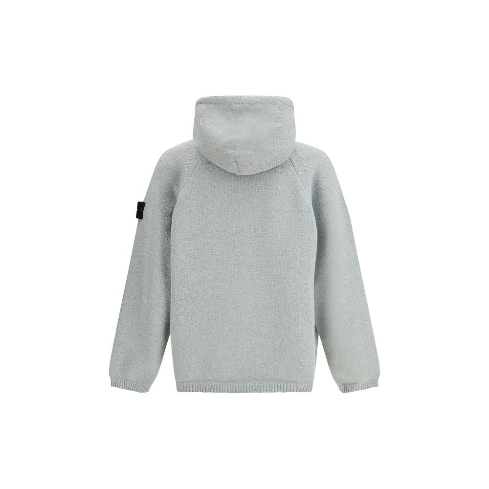 Stone Island Grauer Polyester-Sweatshirt