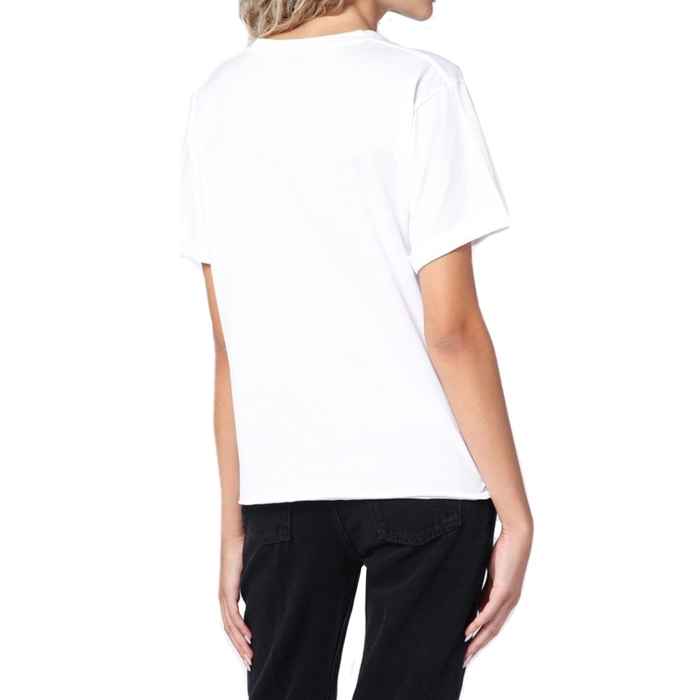 Saint Laurent Weißes Baumwoll-T-Shirt