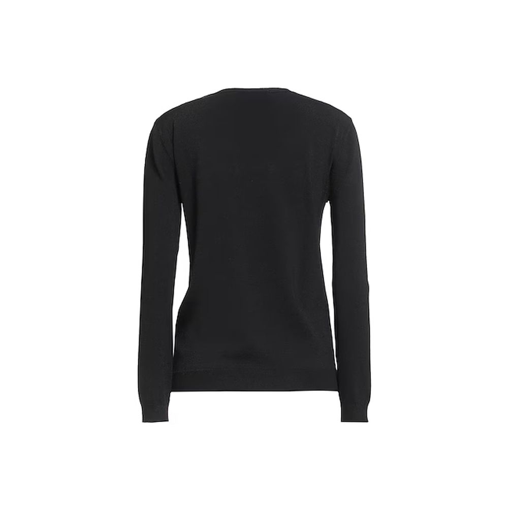Valentino Schwarzer Polyamid-Pullover