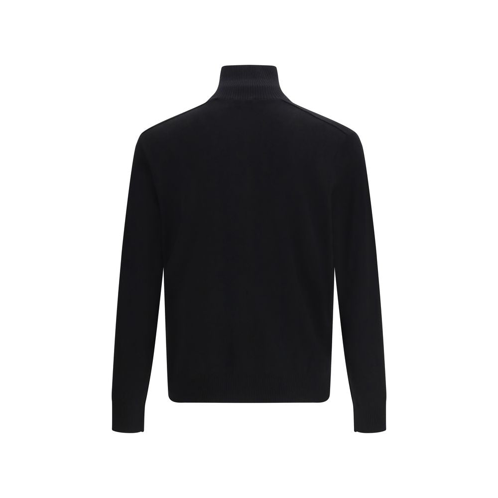 Burberry Schwarzer Wollpullover