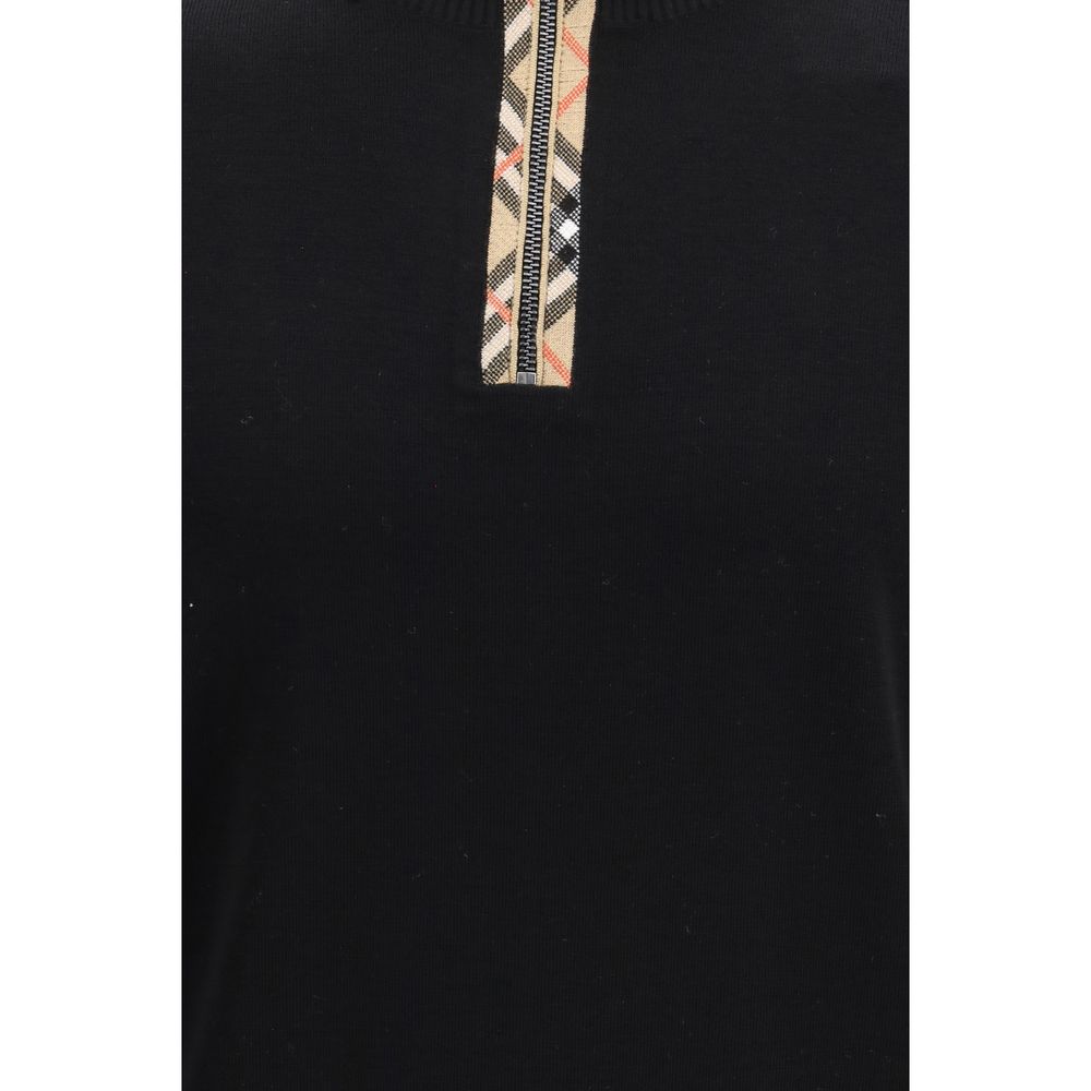 Burberry Schwarzer Wollpullover