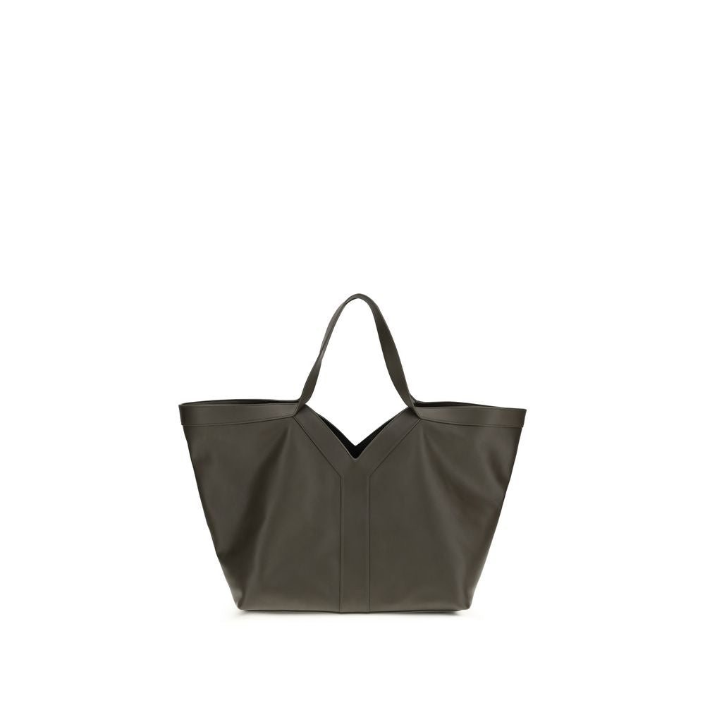 Saint Laurent Bicolor Calf Leather Bos Taurus Schultertasche