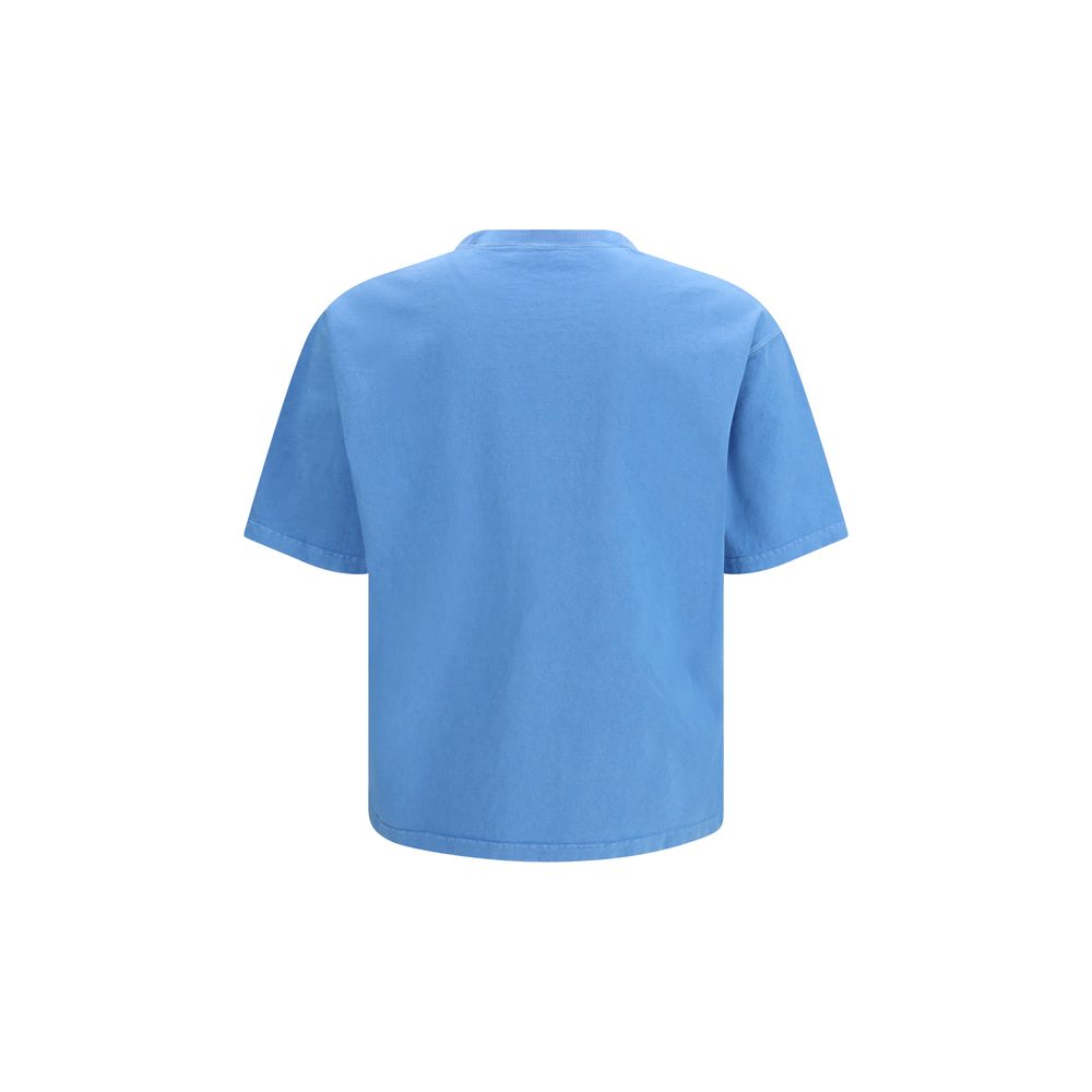 Prada Blaues Baumwoll-T-Shirt