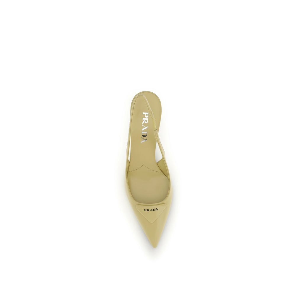 Prada Pumps aus Kalbsleder in Bicolor "Bos Taurus"