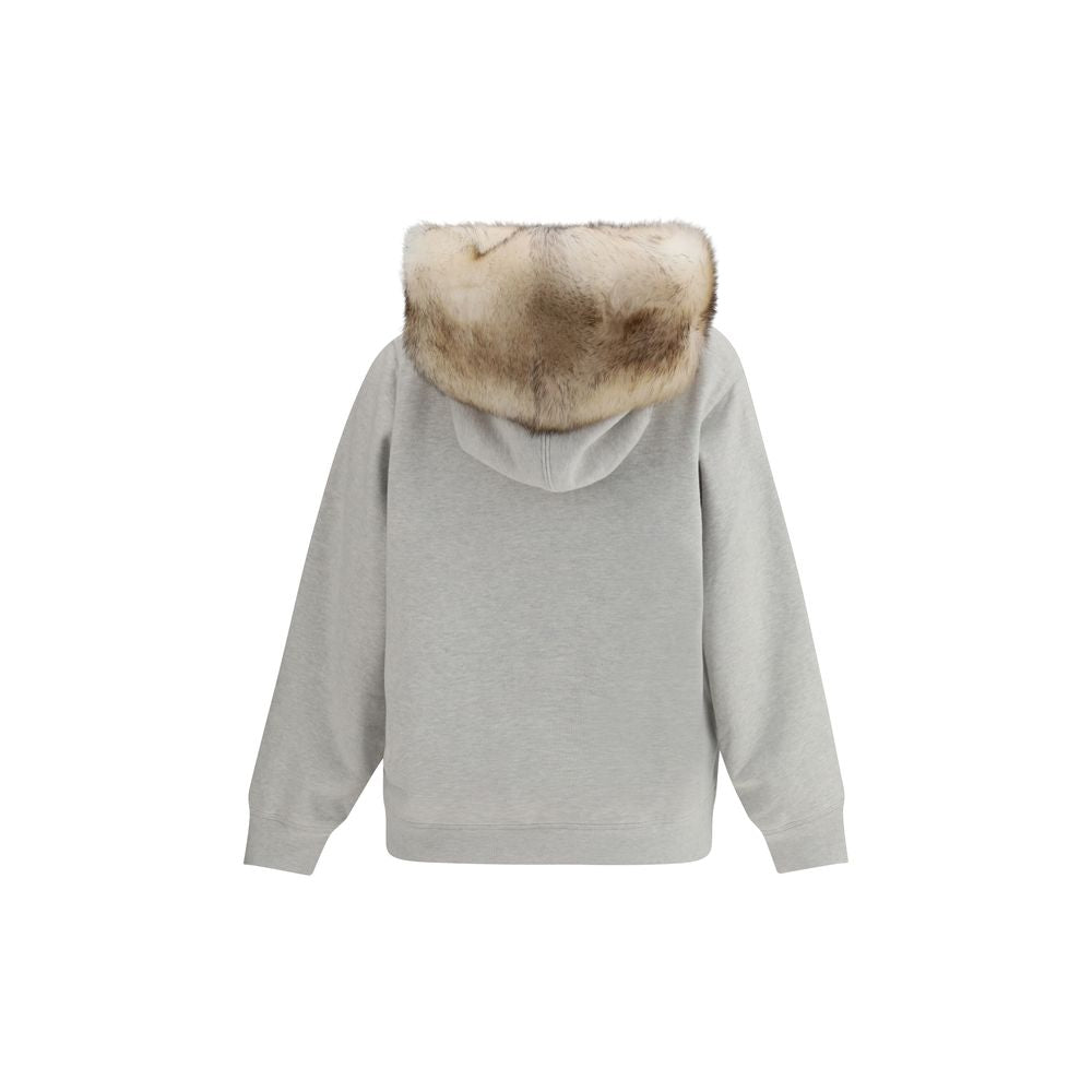 Prada Grauer Baumwoll-Sweatshirt