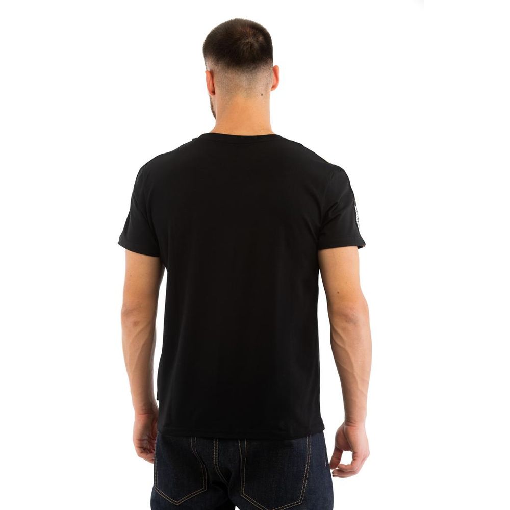 Moschino Schwarzes Baumwoll-T-Shirt