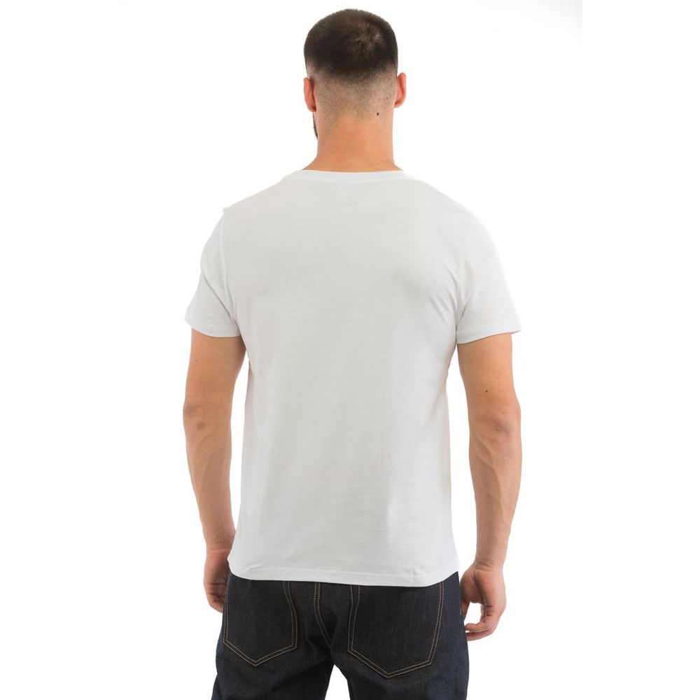Moschino Weißes Baumwoll-T-Shirt