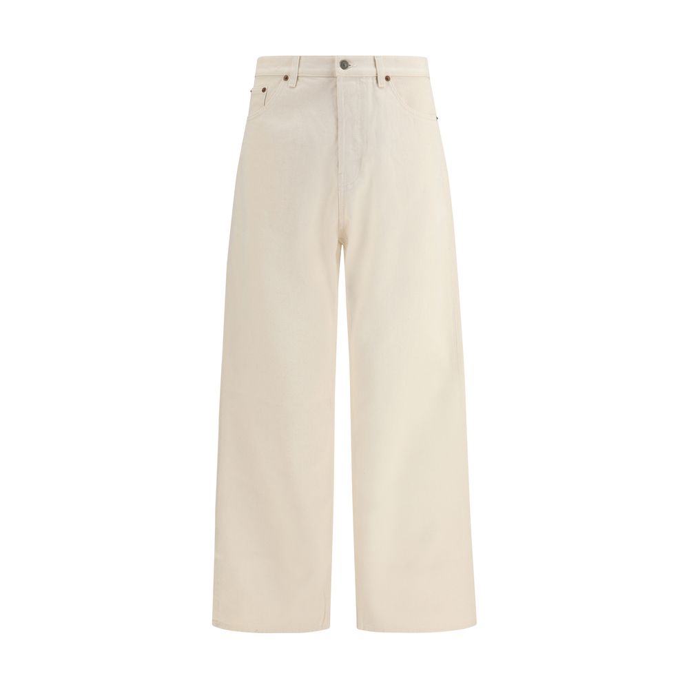 Valentino Beige Baumwoll-Jeans Denim