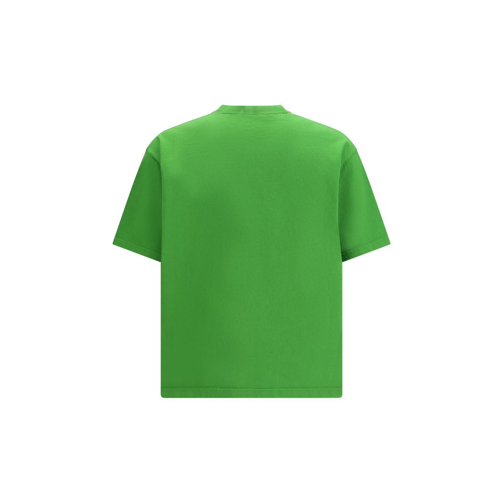 Prada Bicolor Baumwoll-T-Shirt