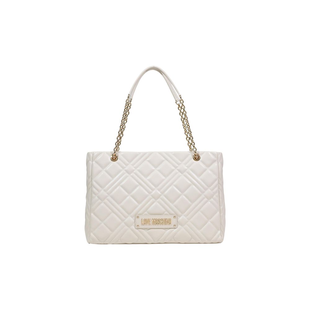 Love Moschino Beige Polyethylen Handtasche