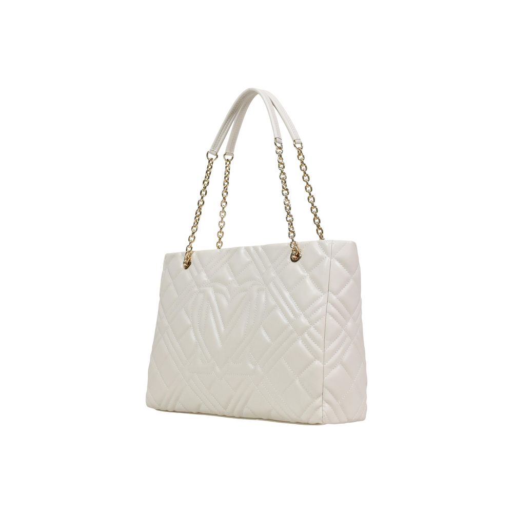 Love Moschino Beige Polyethylen Handtasche